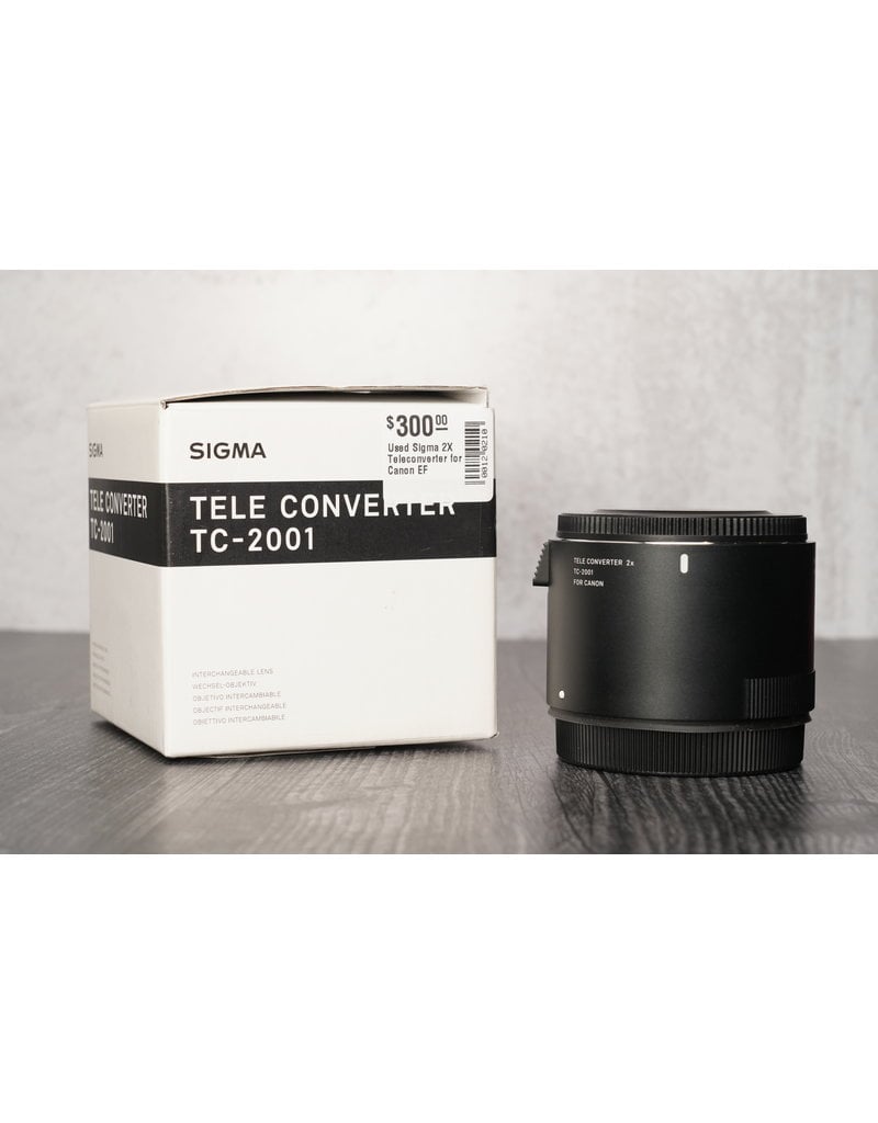 Sigma Used Sigma 2X Teleconverter for Canon EF
