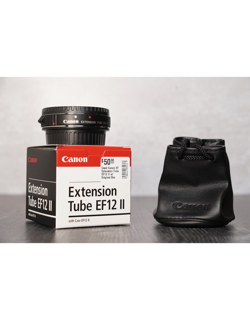 Canon Used Canon EF Extension Tube EF12 II w/ Original Box