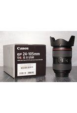 Canon Used Canon EF 24-105mm F/4L IS USM II Lens w/ Hood & Original Box