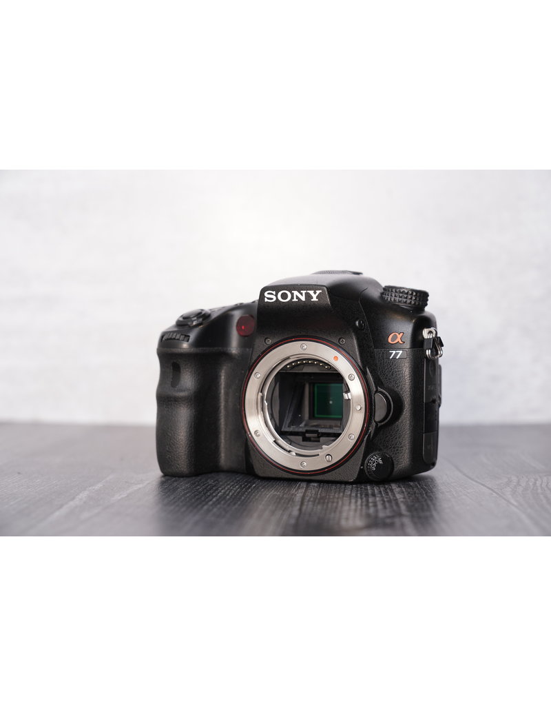 Sony Used Sony A77 Body w/16-50mm f/2.8 lens and Battery Grip
