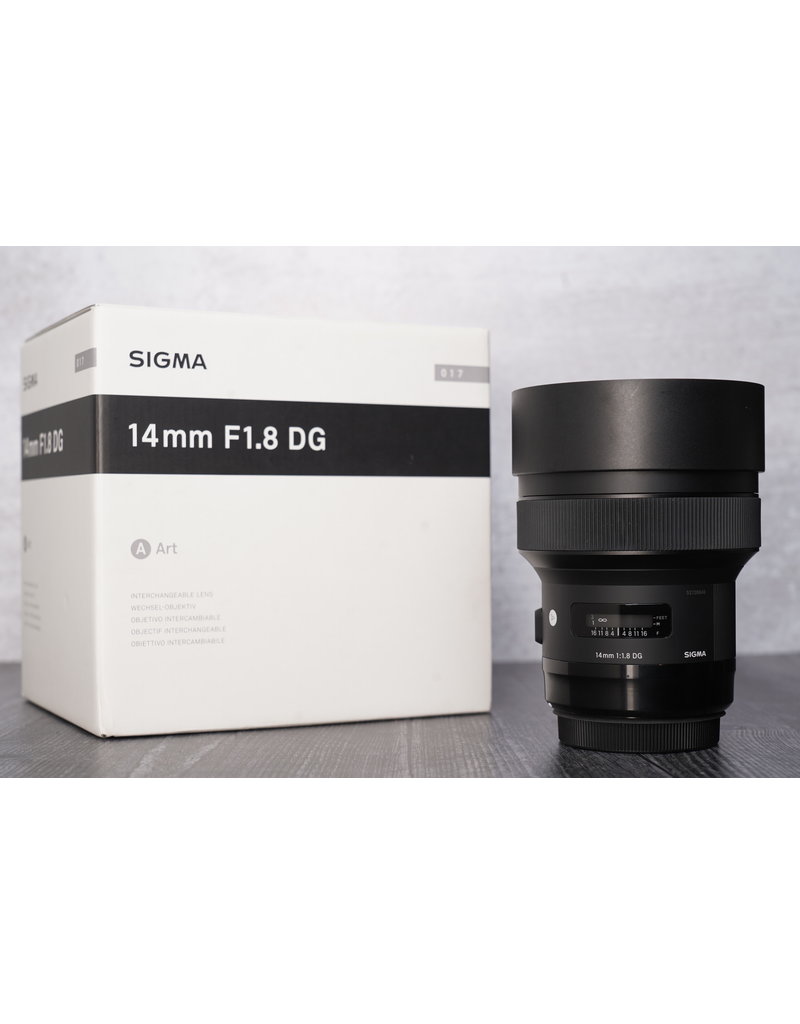 Sigma Used Sigma 14mm F/1.8 Art Lens for Canon EF