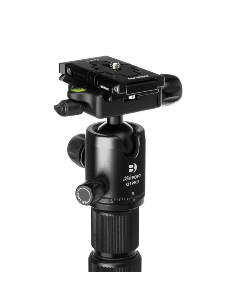 MeFOTO Benro MeFOTO RoadTrip Pro Carbon Fiber Series 1 Travel Tripod with Ball Head and Monopod (Black)