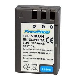 Power2000 Power2000 Battery For Nikon EN-EL9A