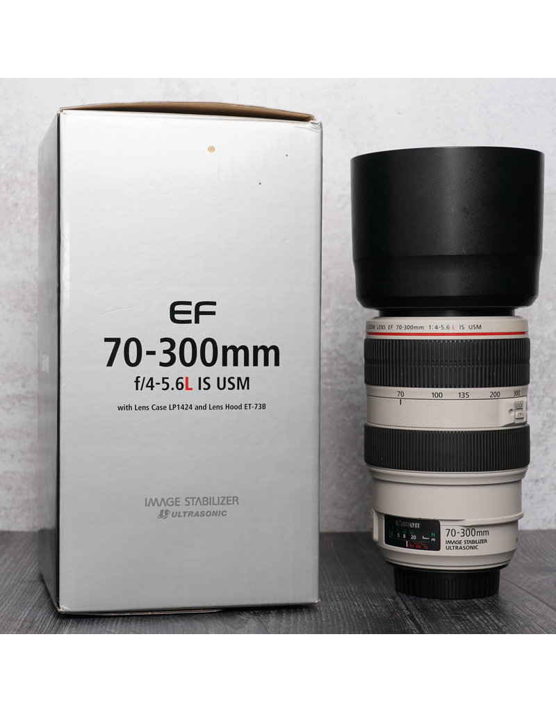 Canon Used Canon EF 70-300mm f/4-5.6 L IS USM w/Original Box