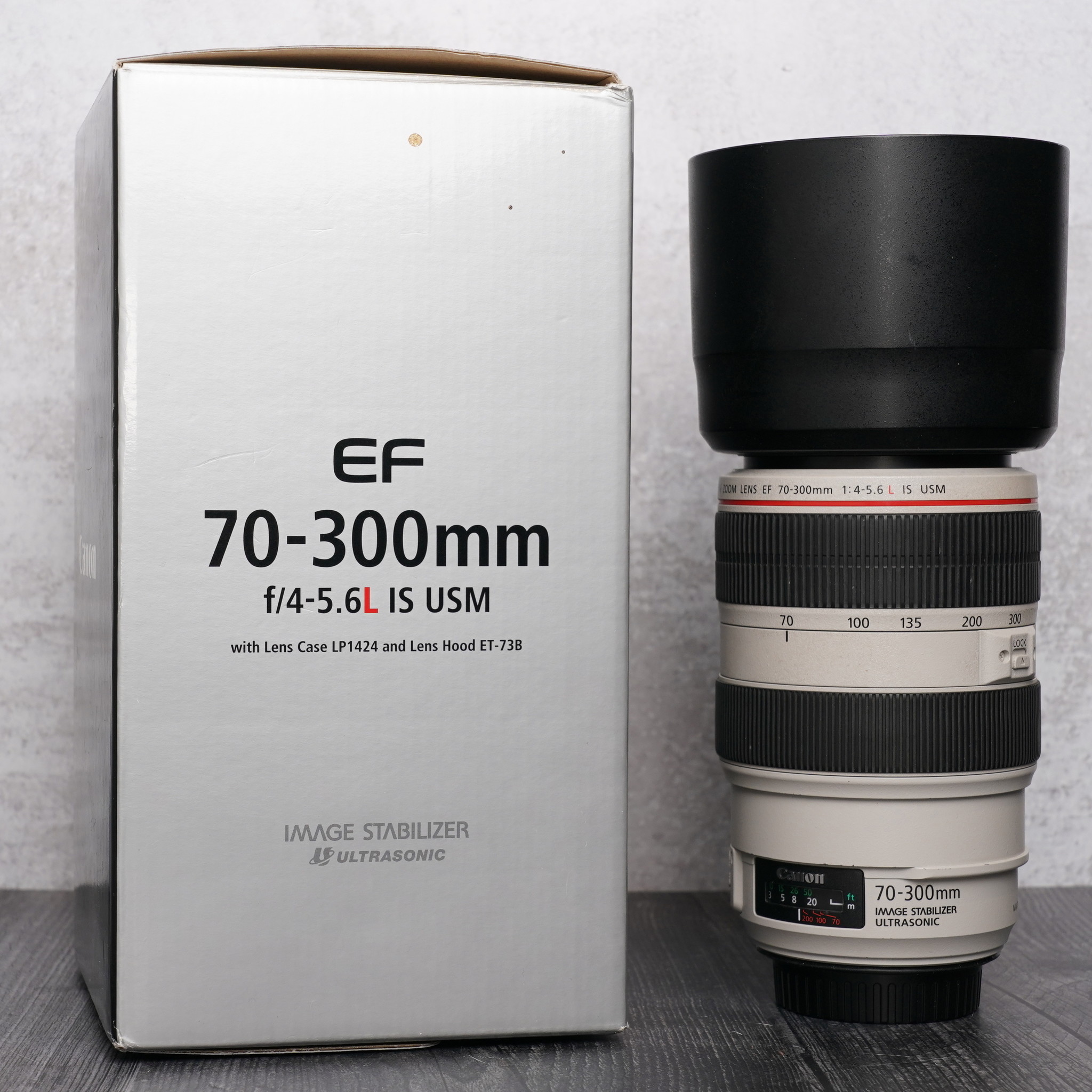 Used Canon EF 70-300mm f/4-5.6 L IS USM w/Original Box - Focal