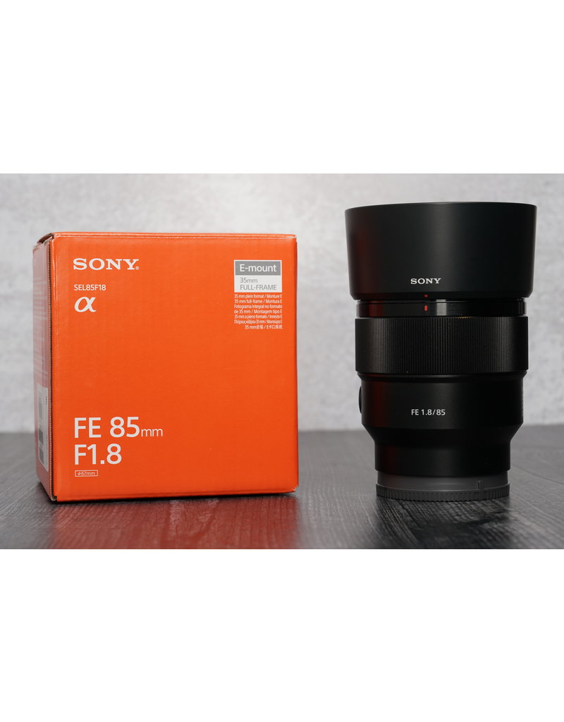 Sony Used Sony FE 85mm F/1.8 Lens w/ Original Box