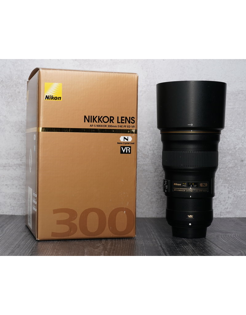 Nikon Used Nikon 300mm F/4 E PF ED VR