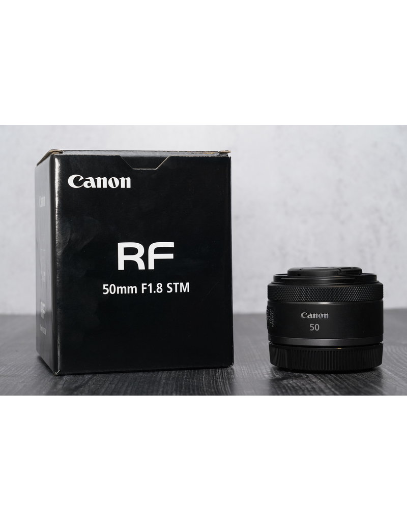 Canon Used Canon RF 50mm f/1.8 STM Lens w/Original Box