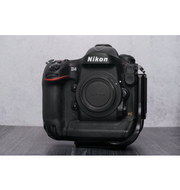 Nikon Used Nikon D4 Body w/RRS L-Bracket
