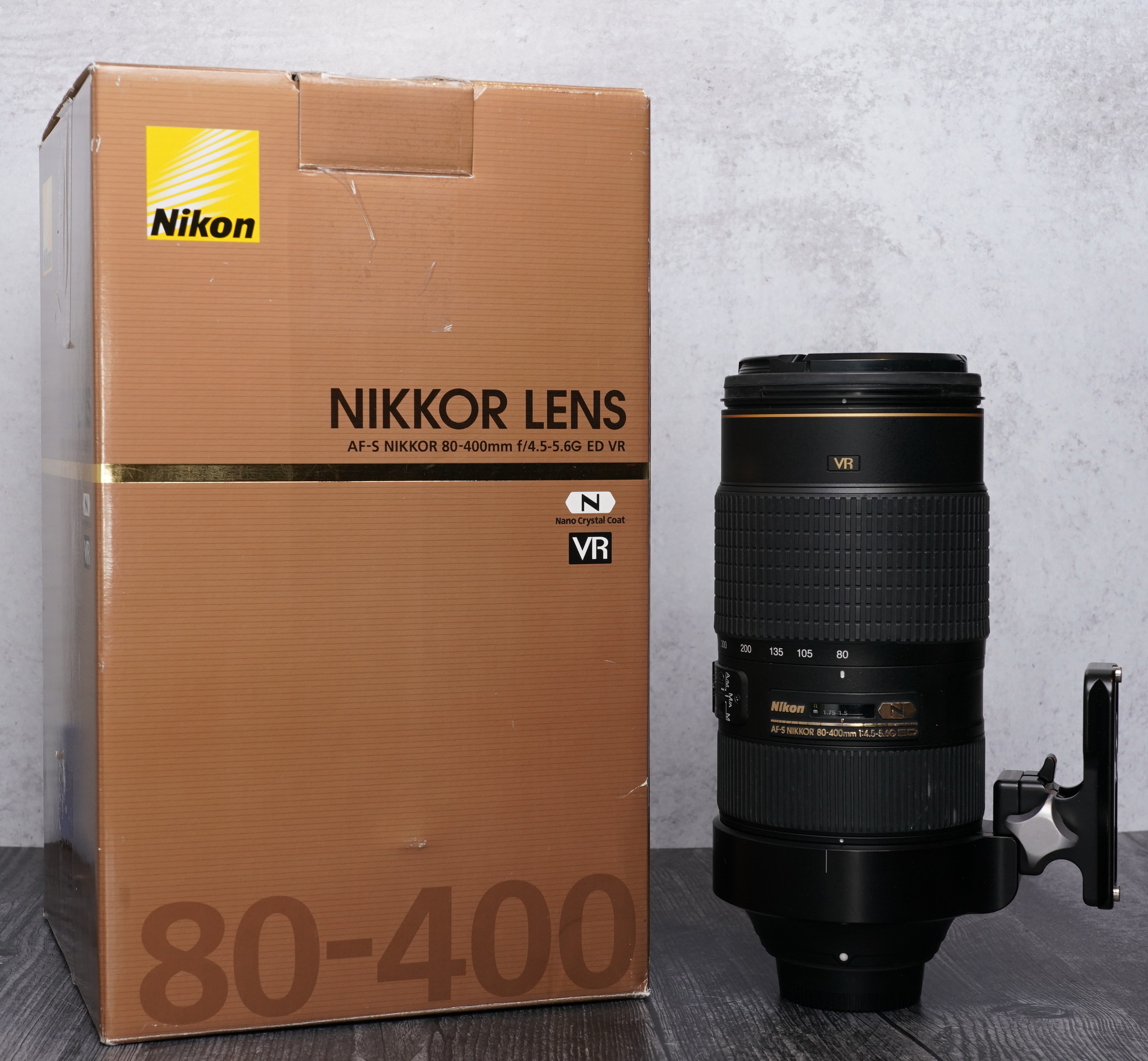 美品 Nikon AF VR 80-400mm f4.5-5.6D ED VR
