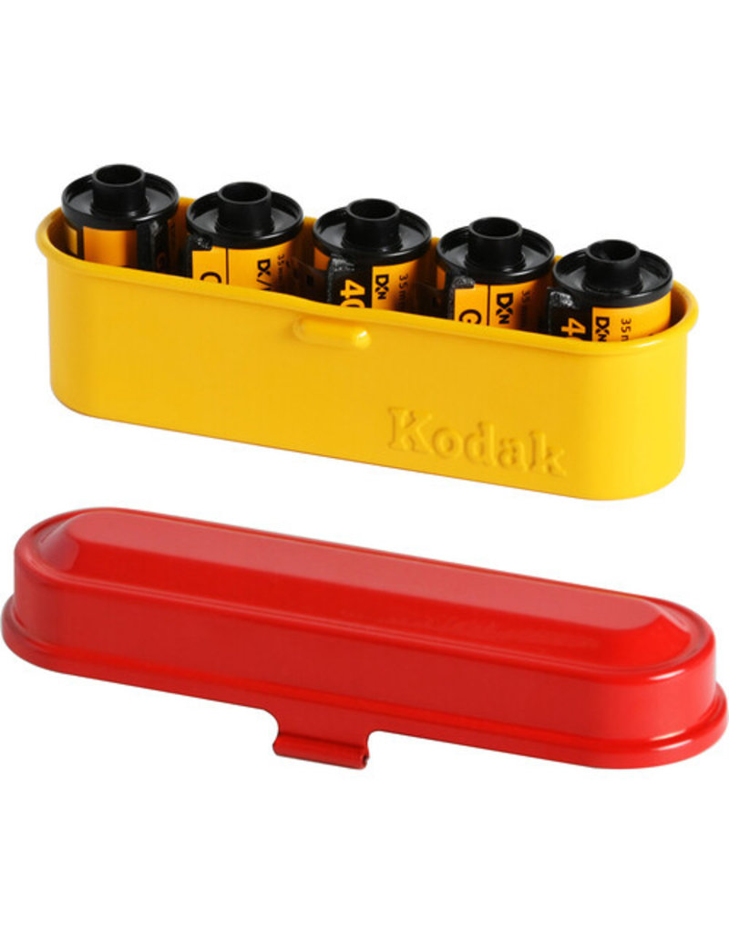 Kodak Kodak Steel 135mm Film Case (Red Lid/Yellow Body)