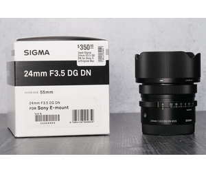 Used Sigma 24mm f/3.5 DG DN for Sony E w/Original Box - Focal