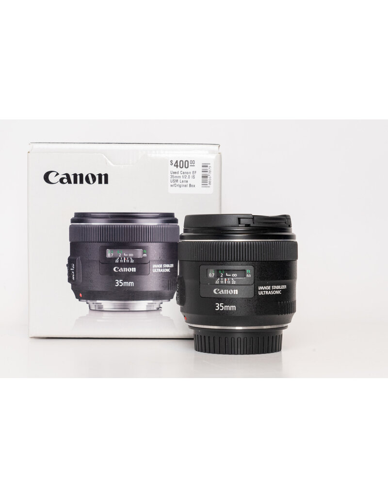 Canon Used Canon EF 35mm f/2.0 IS USM Lens w/Original Box