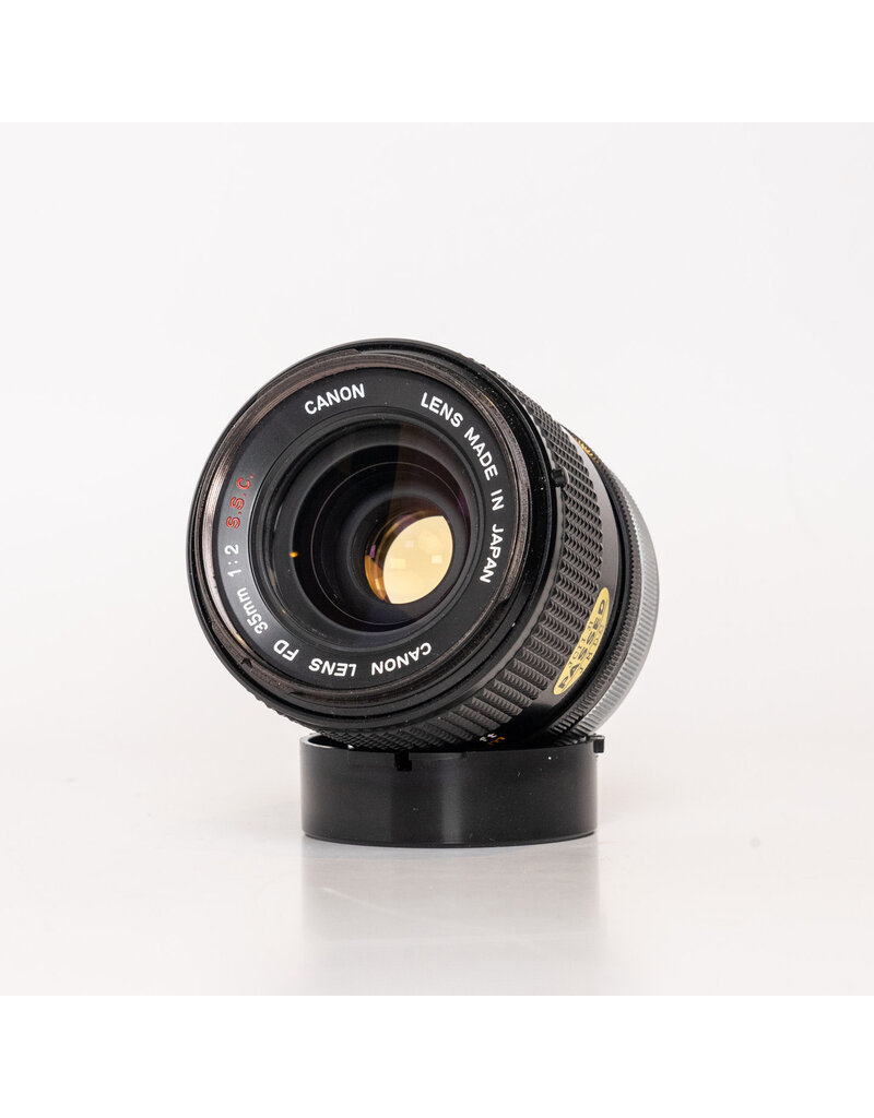 Canon Used Canon FD 35mm f/2 S.S.C. "Concave" Lens
