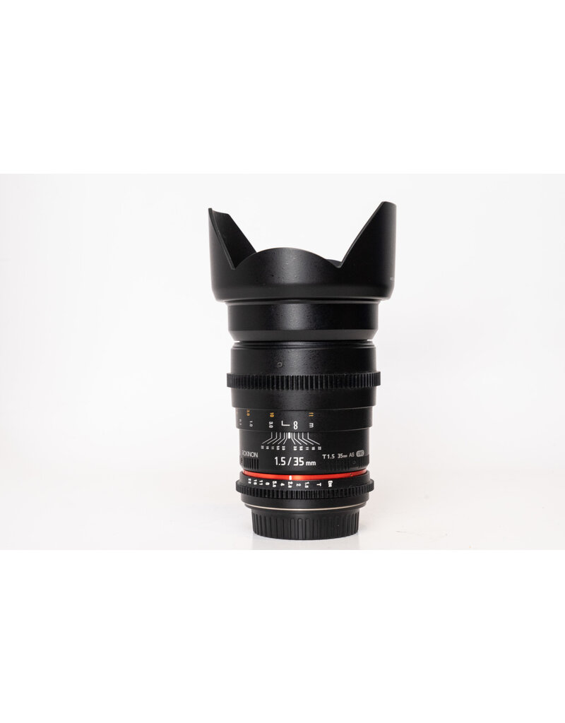 Rokinon Used Rokinon 35mm T/1.5 Cine Lens for Canon EF