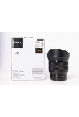 Sony Used Sony E 10-18mm F/4 OSS Lens w/ Hood, Box, and B+W UV