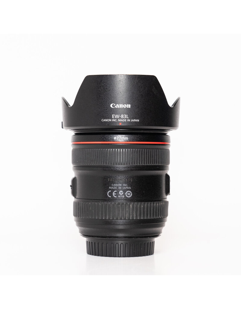 Canon Used Canon EF 24-70mm f/4 L Lens w/Hood