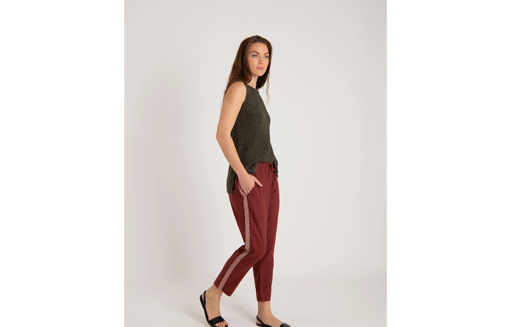 Kiran Cropped Hemp Pant