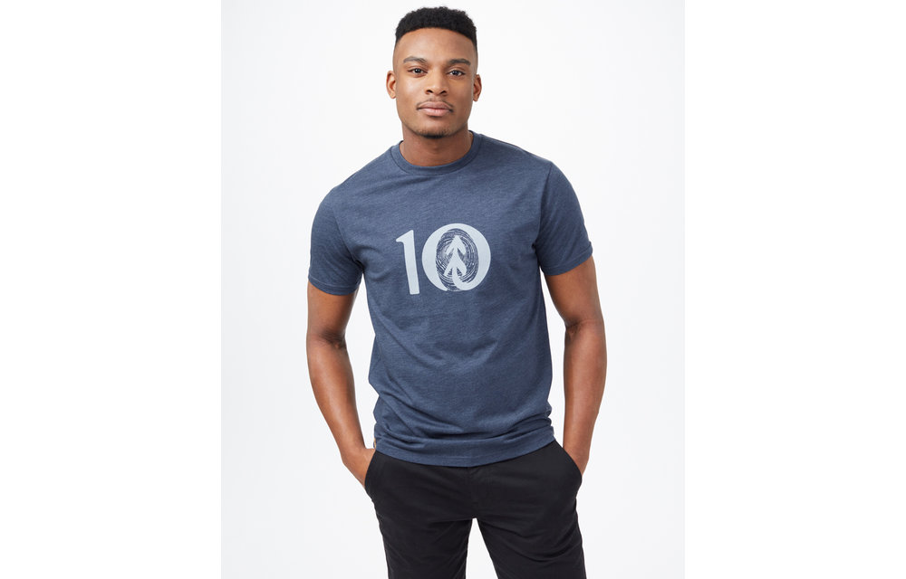 Men Woodgrain Ten T-Shirt