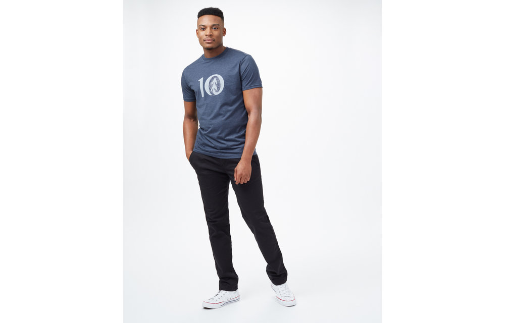 Men Woodgrain Ten T-Shirt