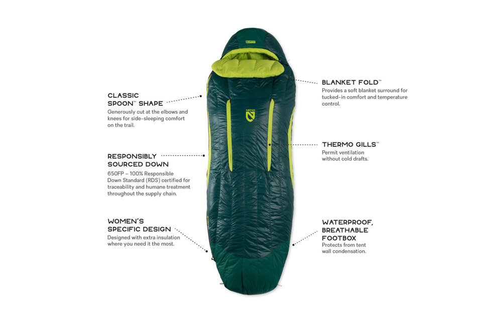Disco™ Women’s Down Sleeping Bag