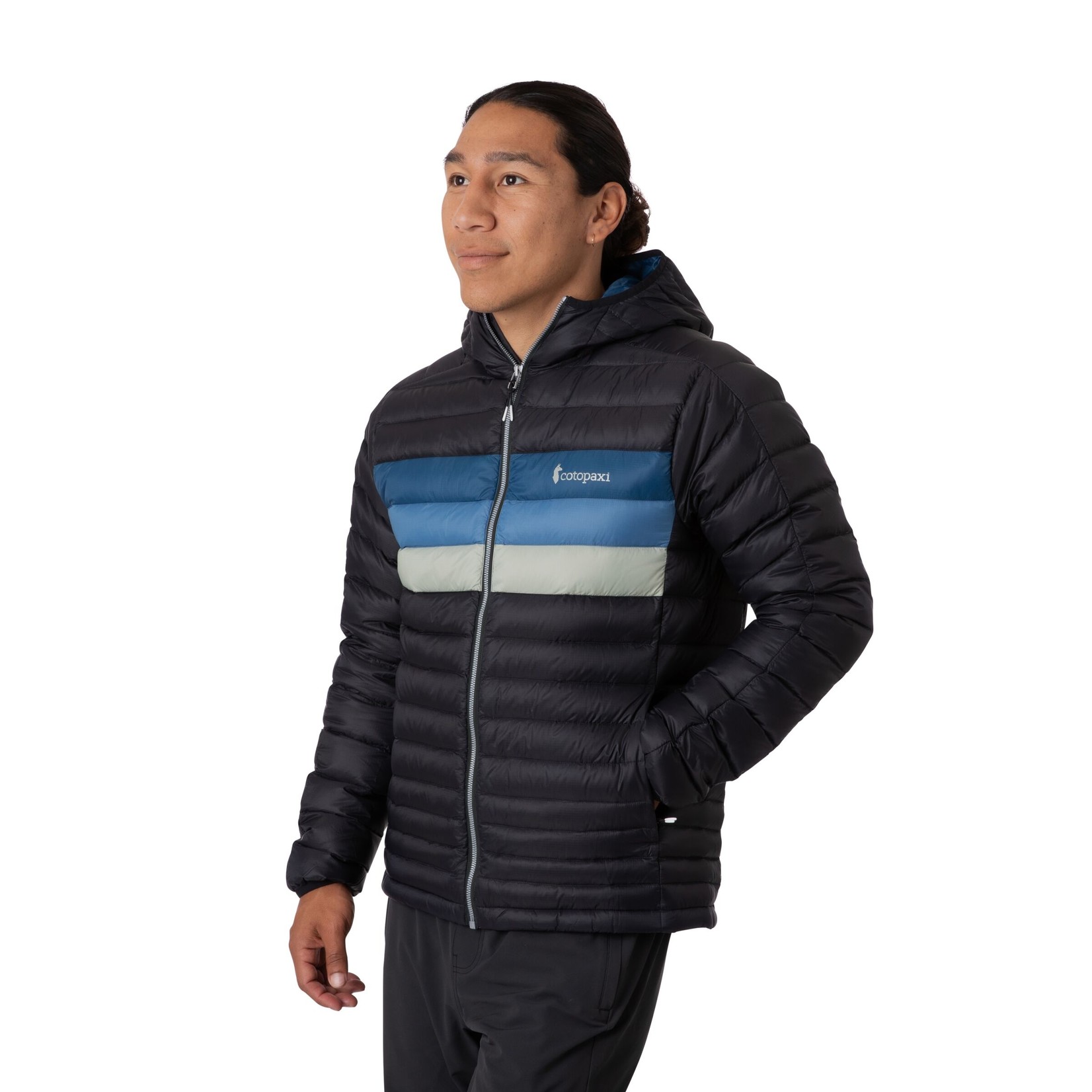 hooded sports jacket