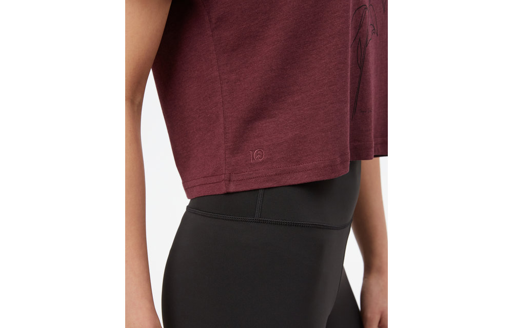 Women Sugar Leaf Oversized T-Shirt