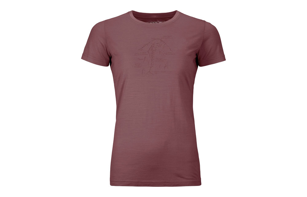 120 Tec Lafatscher Topo t-shirt Women
