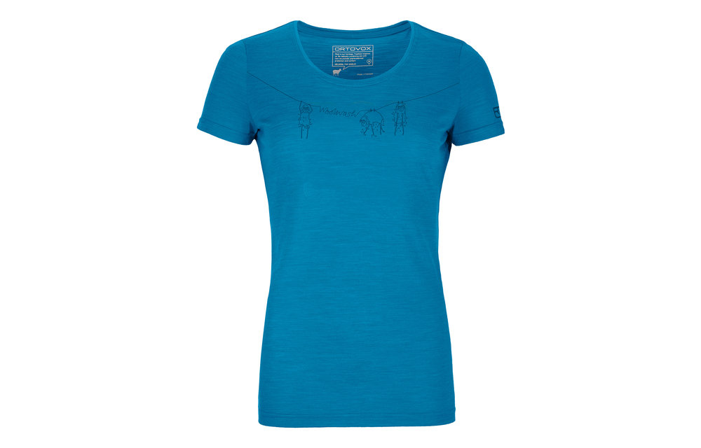 120 Cool Tec Wool Wash t-shirt Women