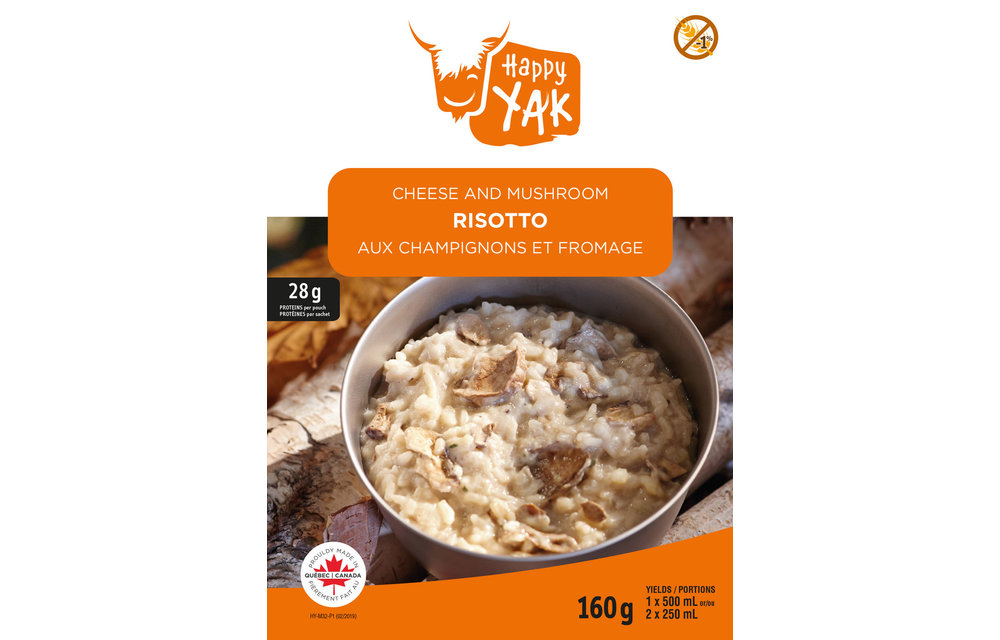 Cheese and Mushroom risotto