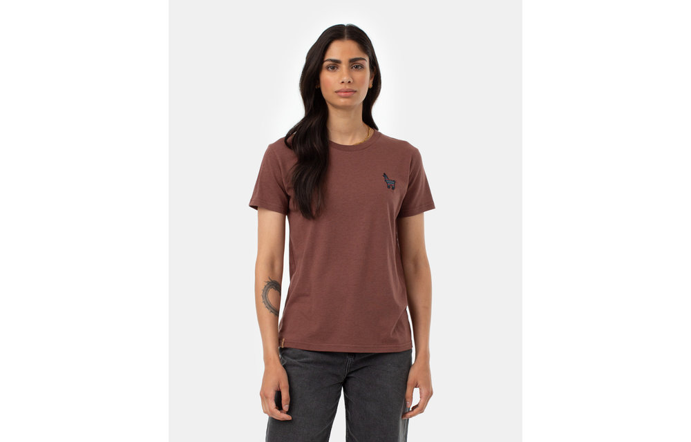 Women Peru Embroidered Llama T-Shirt