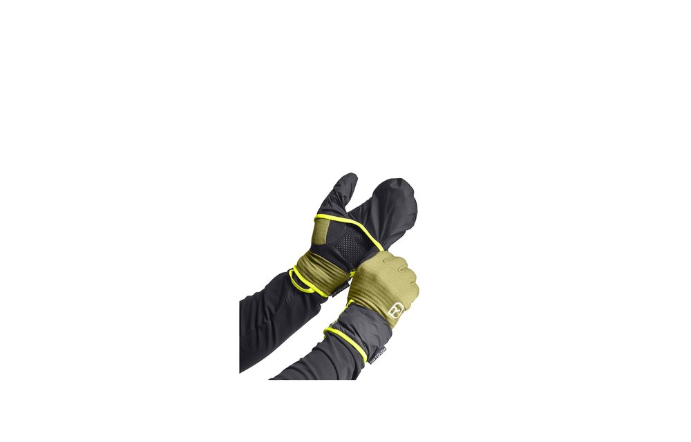 Men Fleece Grid Cover Glove