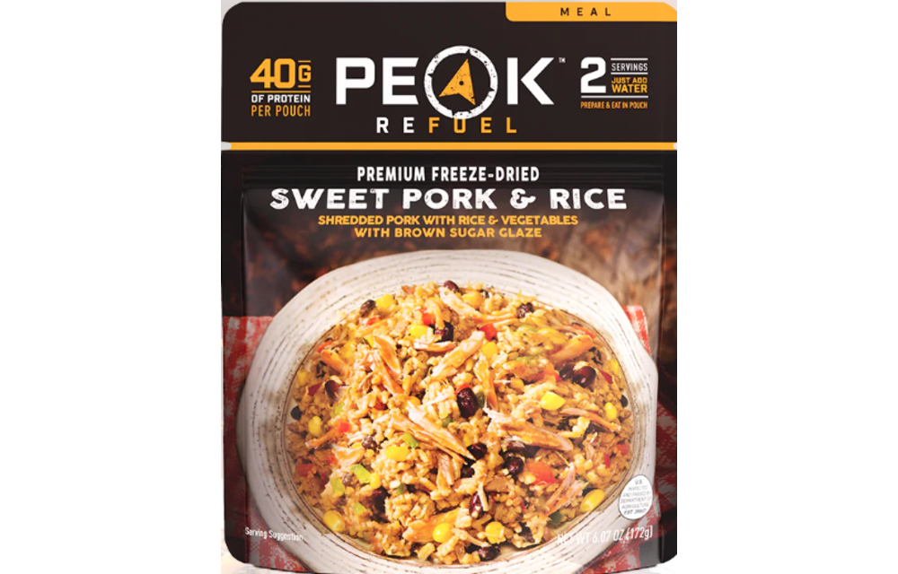 Sweet Pork & Rice Meal
