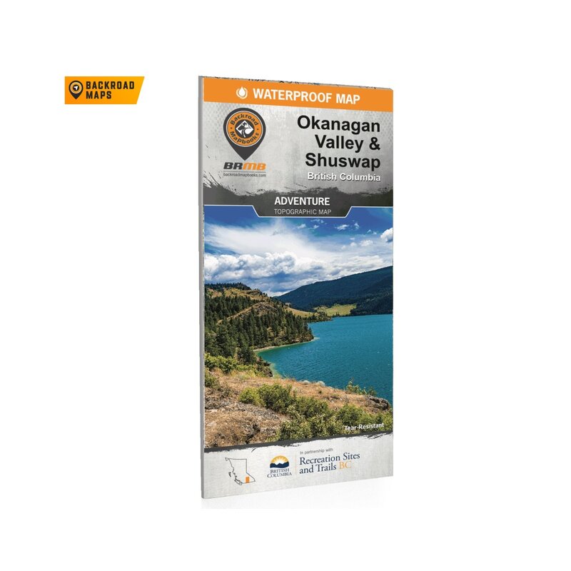 Backroad Mapbooks Okanagan & Shuswap BC