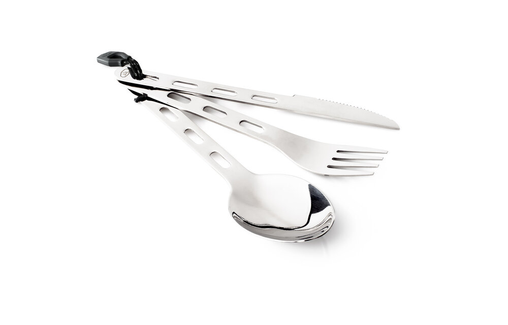 Glacier Stainless 3pc Ring Cutlery Set