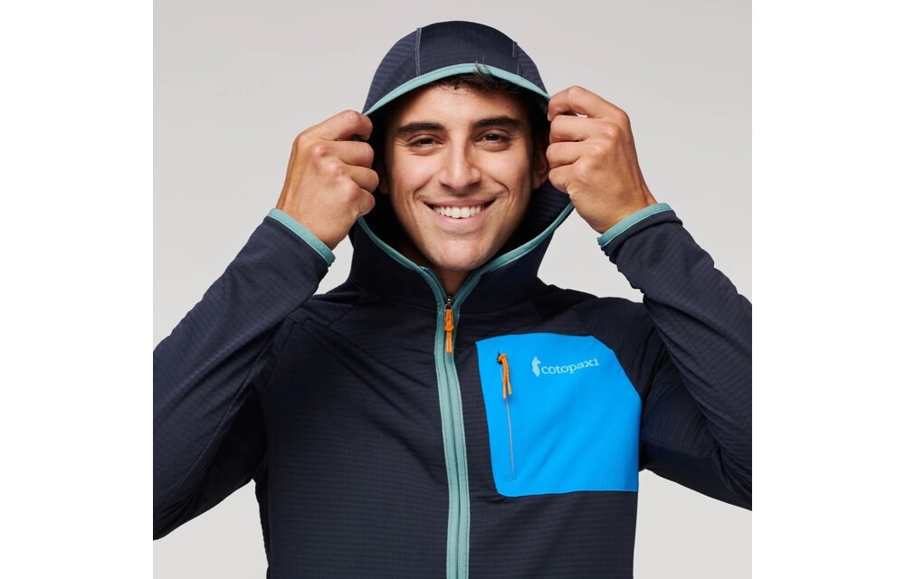 Men Otero Fleece Full-Zip Hooded Jacket