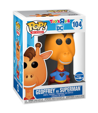 Funko Geoffrey as Superman 104 DC Toys R us Exclusive