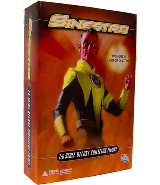 Sinestro 1:6 scale deluxe collector figure Dc Direct