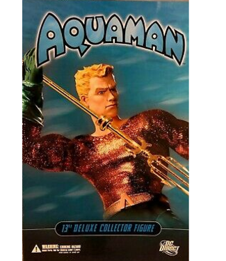 Aquaman 13'' deluxe collector figure DC Direct