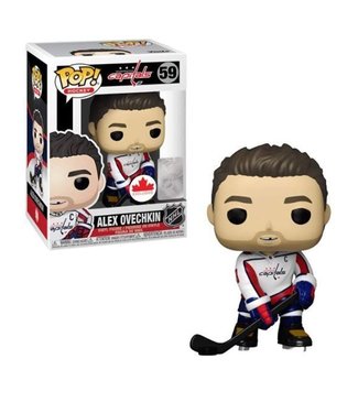 Funko Alex Ovechkin 59 NHL (white jersey) Canadian exclusive