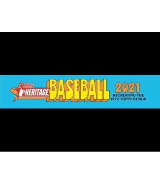 Topps 2021 Topps Heritage Baseball BOÎTE