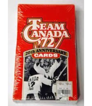 Team Canada'72 20th anniversary cards