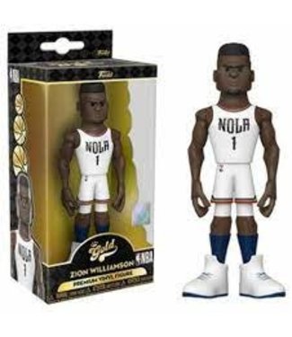 Funko Gold 5" NBA Zion Williamson Pelicans (Home uni)