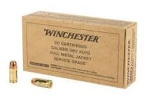 Winchester 380 FMJ 95gr. 50 Rounds