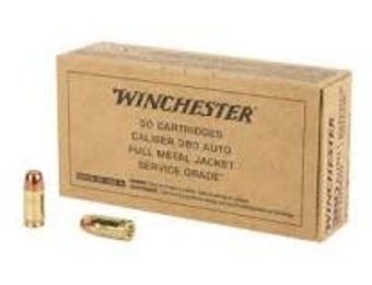 Winchester 380 FMJ 95gr. 50 Rounds