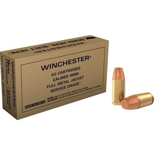 Winchester 9mm 115gr. FMJ