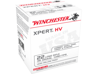 Winchester XPERT 22LR 36 HP 500 rounds