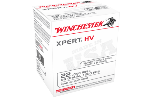 Winchester XPERT 22LR 36 HP 500 rounds
