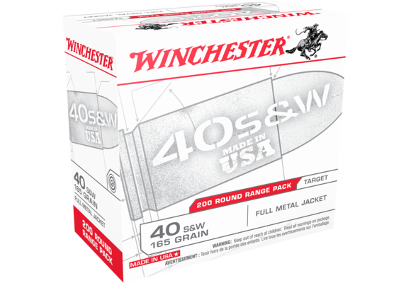 WIN CART 40SW 165GR FMJ 200PK (usa40w)