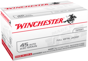Winchester 45AP 230GR FMJ 100PK